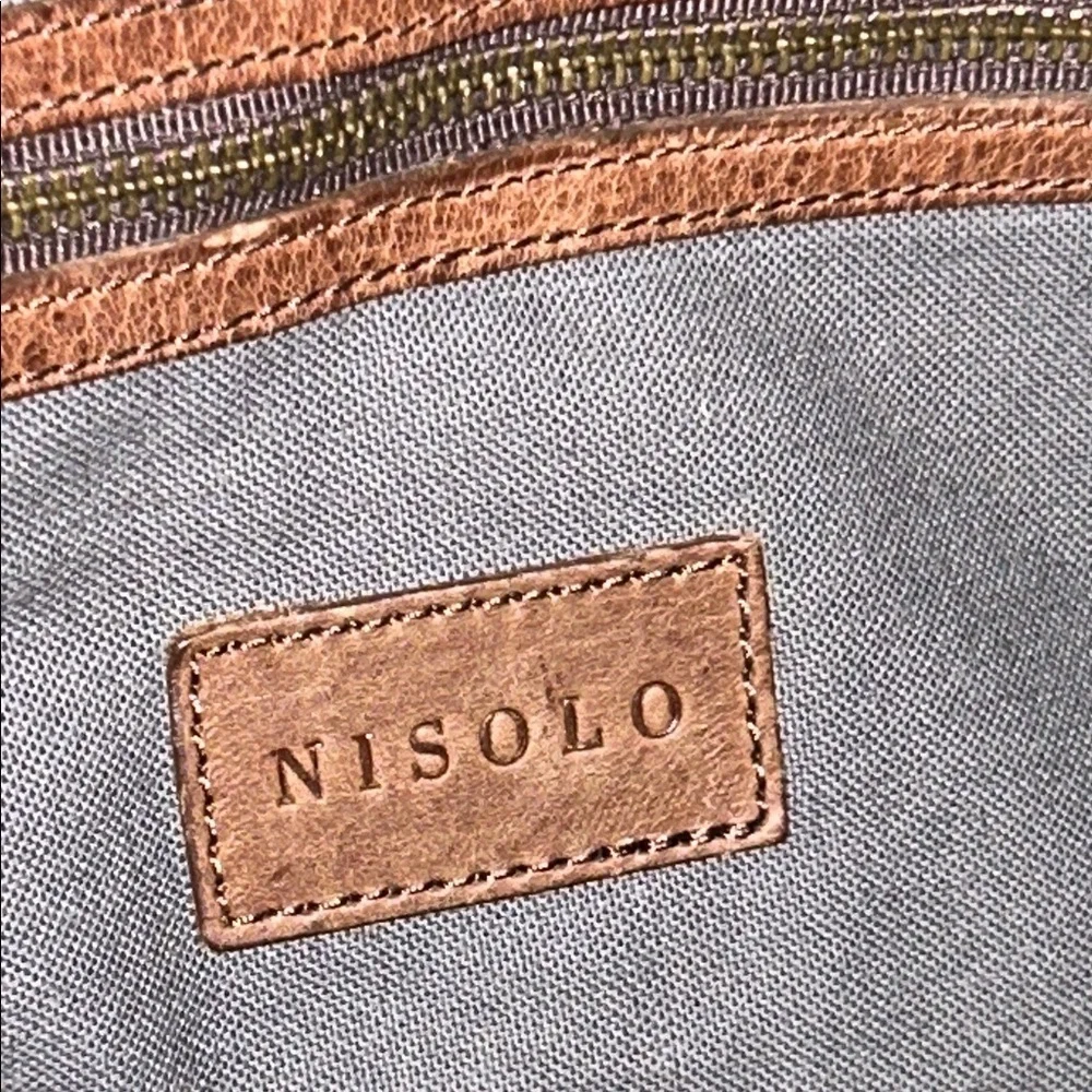 Nisolo Sustainable Luis Weekender Travel Bag Luggage Canvas Leather Designer blk